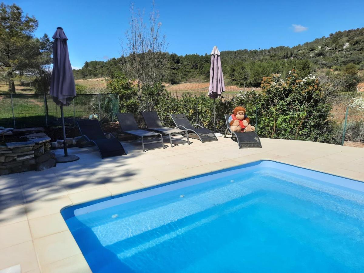 Gite Charlrose At La Platriere Cazedarnes Exterior foto